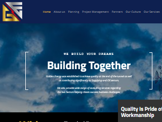 Golden Energy for oil & gas services Golden Energy for oil & gas services